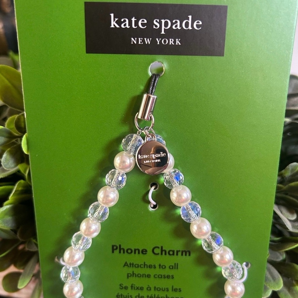 Kate Spade Cell Phone Charm/Lanyard/Wristlet - Picture 3 of 5